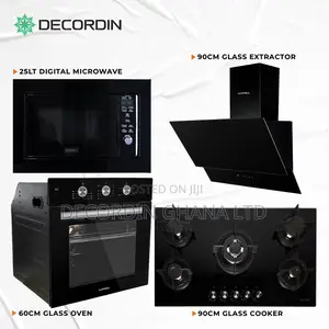 Decordin 90cm Glass Set With 25l Microwave
