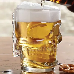 320ml Transparent Skull Glass