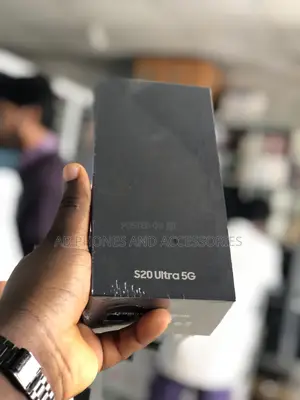 New Samsung Galaxy S20 Ultra 5G 256 GB Black
