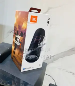 Portable JBL Flip 6 Wireless Bluetooth Speaker(Black) 