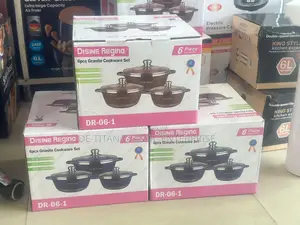 Die Cast Non-Stick Cookware Set - 6 Pieces