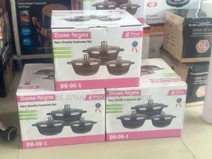 Die Cast Non-Stick Cookware Set - 6 Pieces