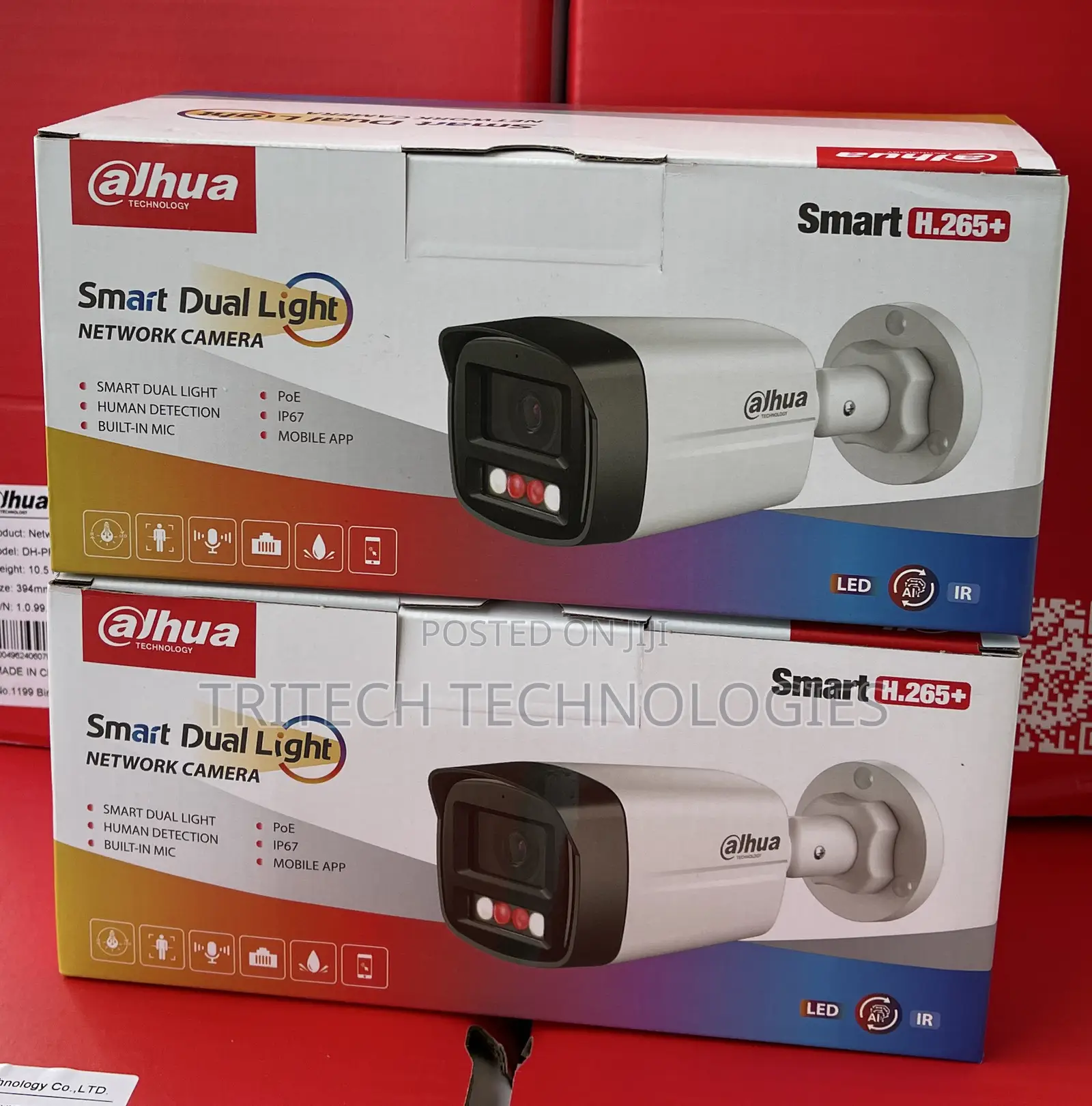 Dahua IP Camera 4mp Full Color With Audio Bullet