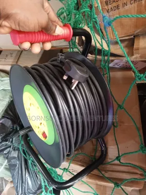 2.5mm Large 13 Amp 50m Heavy Duty Extension Reel 3600w Rated