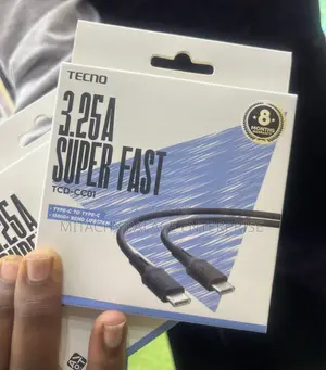 Original Tecno Type C to C Cable