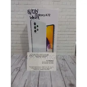 New Samsung Galaxy A72 5G 128 GB White