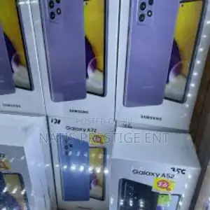 New Samsung Galaxy A72 128 GB Purple