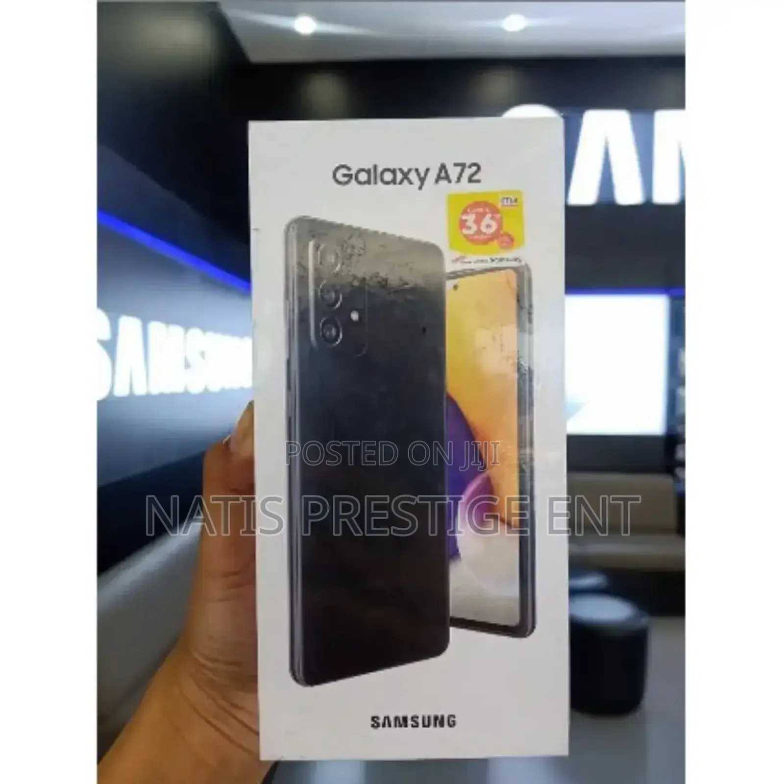 New Samsung Galaxy A72 256 GB Black