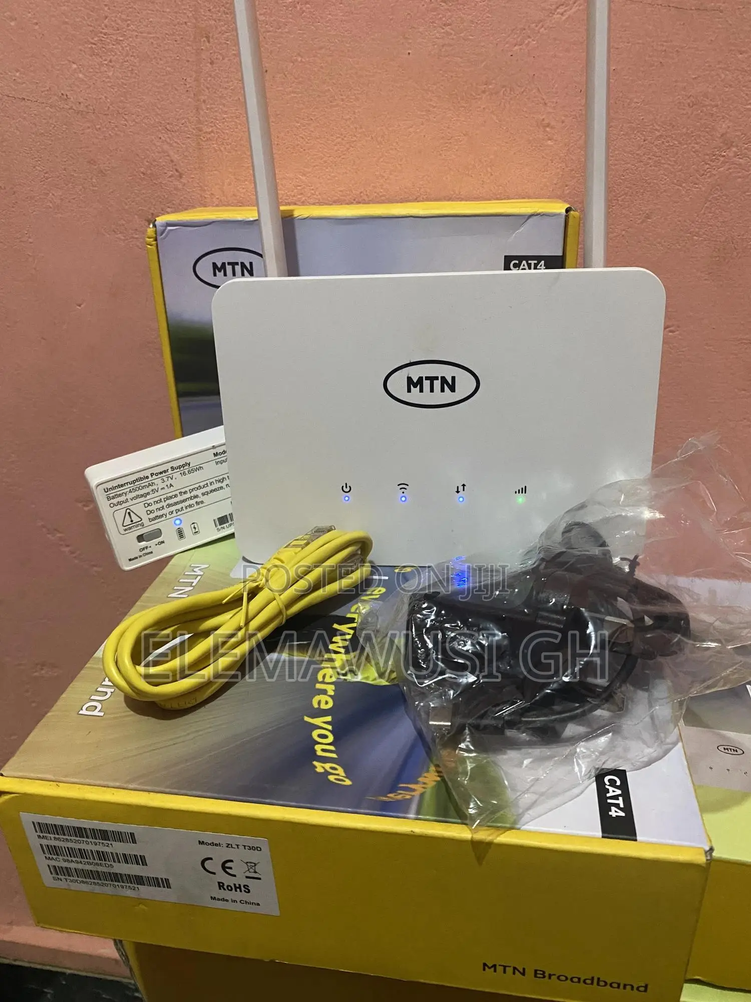 ZLT 4g Universal Turbonet Router Plus Free Type C Powerbank