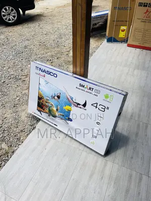 Quality Nasco 43” Smart Digital Satellite Television.