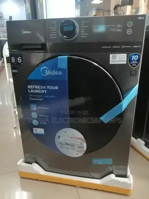 Auto Dry, Midea 8kg Wash and Dry