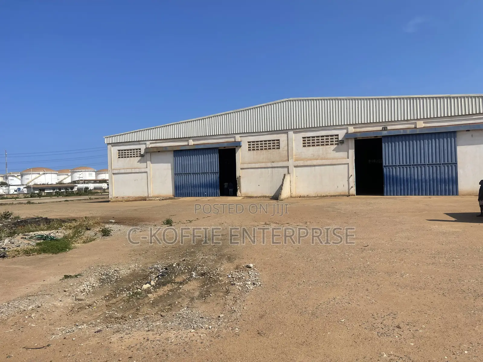 800 SQM Warehouse Located at Tema
