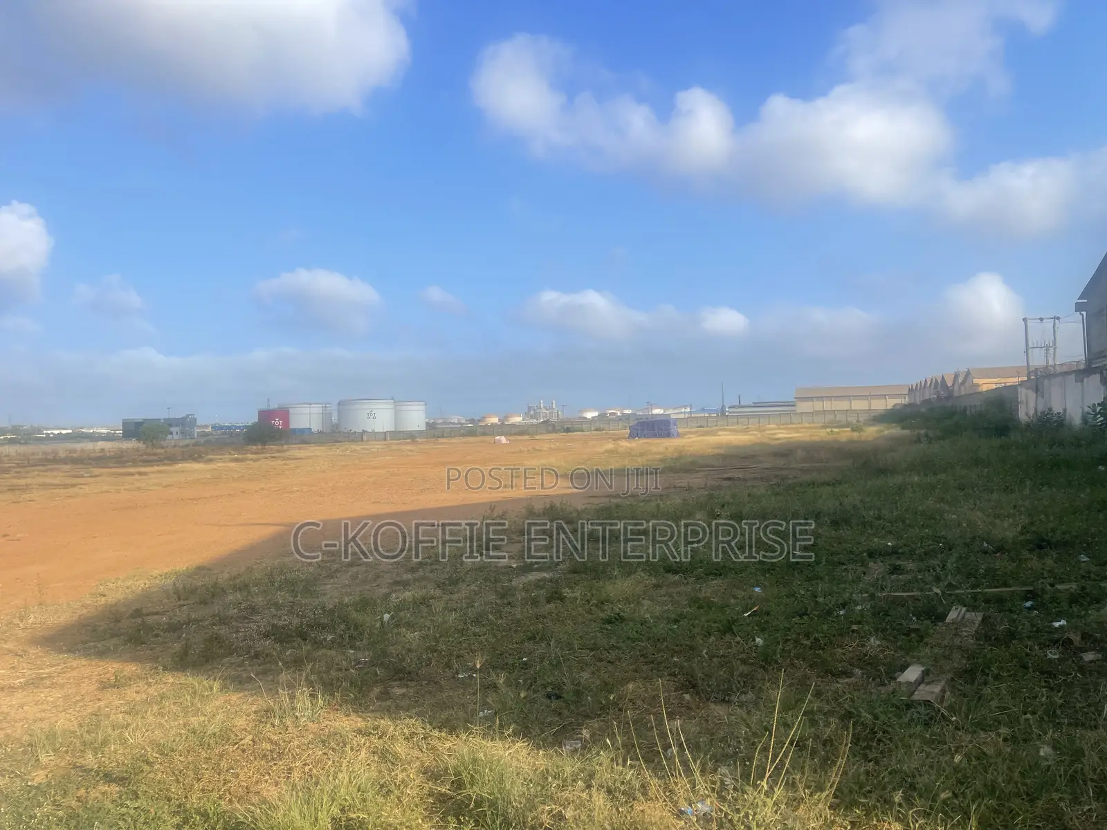 15.5 Acers Land at Tema Industrial Area.