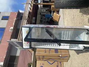 Double Glazed Door Pearl 400liter Display Single Door Fridge