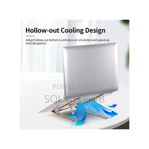 Portable Adjustable Laptop Stand - Ergonomic and Foldable