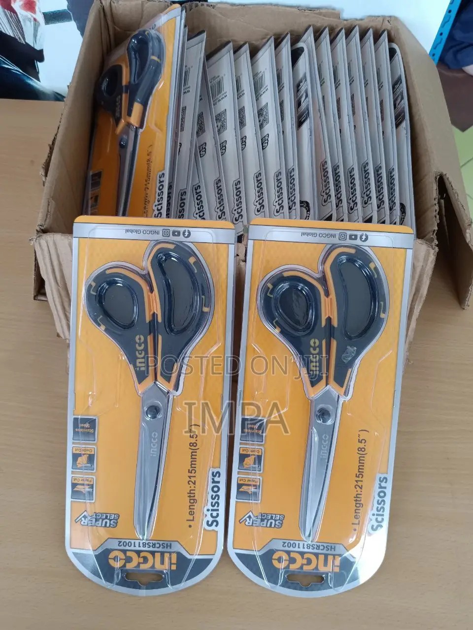 INGCO Scissors Lenght: 215mm (8.5")-hscrs811002