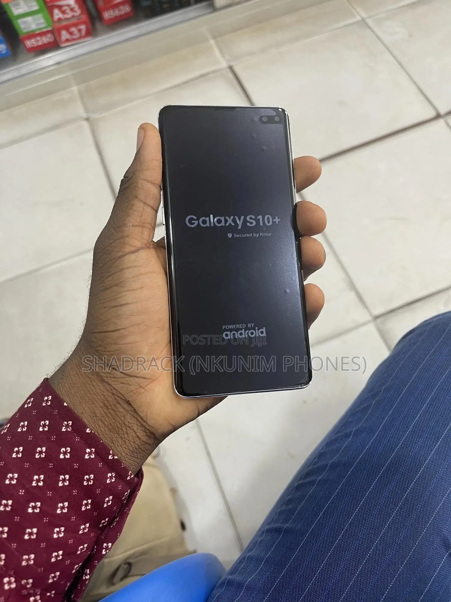New Samsung Galaxy S10 Plus 128 GB White