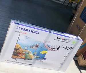 Order (Authentic)Black Nasco 43 Inch Full Hd Smart Tv
