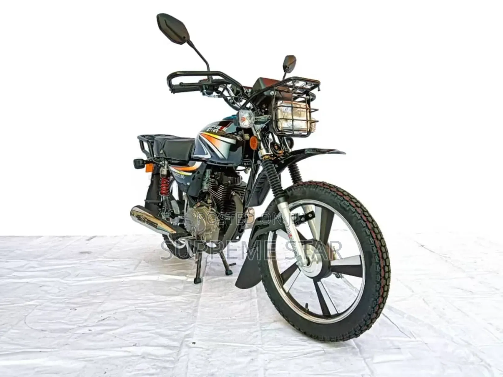New Royal Motorcycle 2024 Black