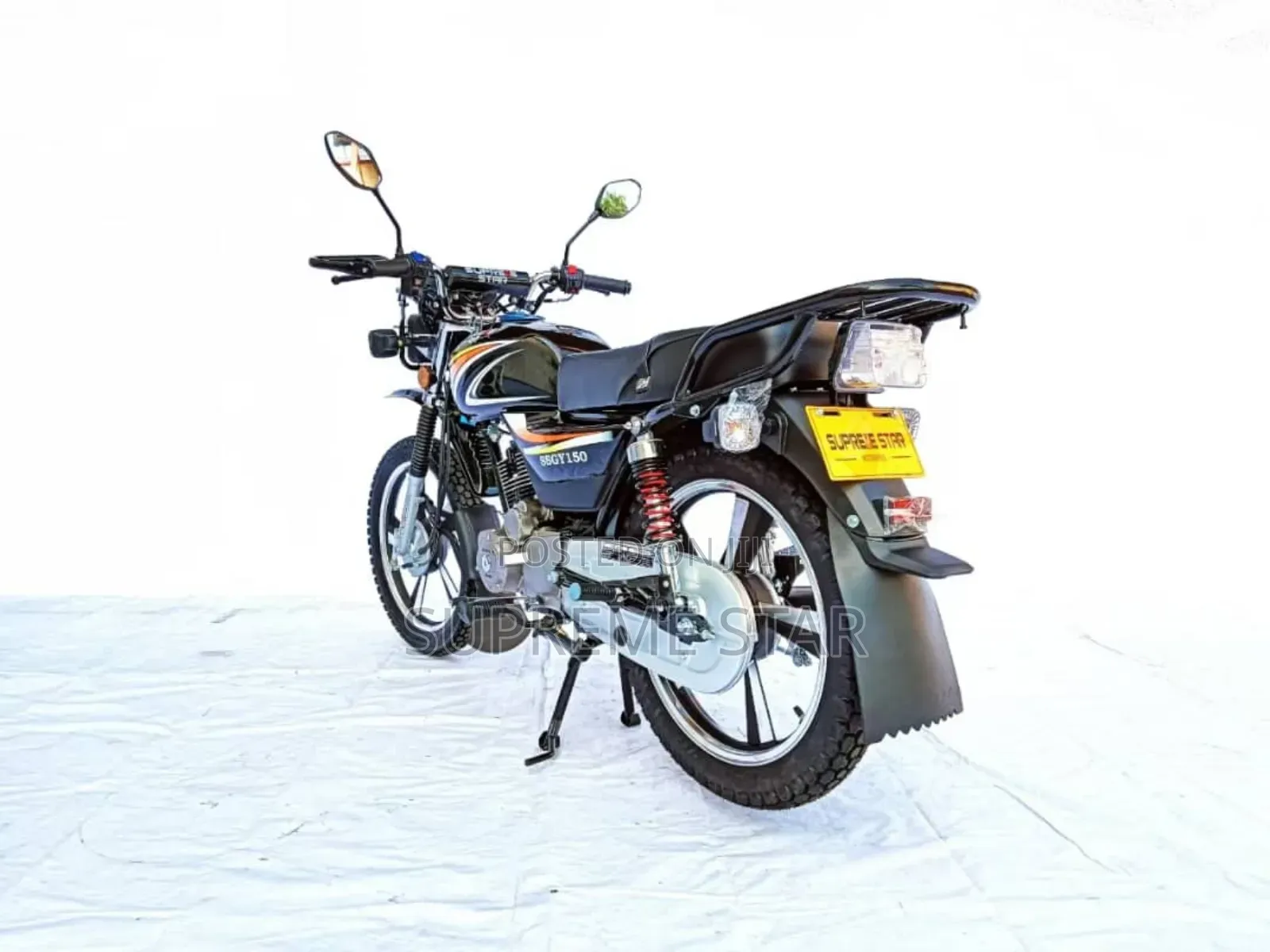 New Royal Motorcycle 2024 Black