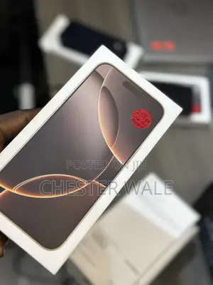 New Apple iPhone 16 Pro Max 256 GB