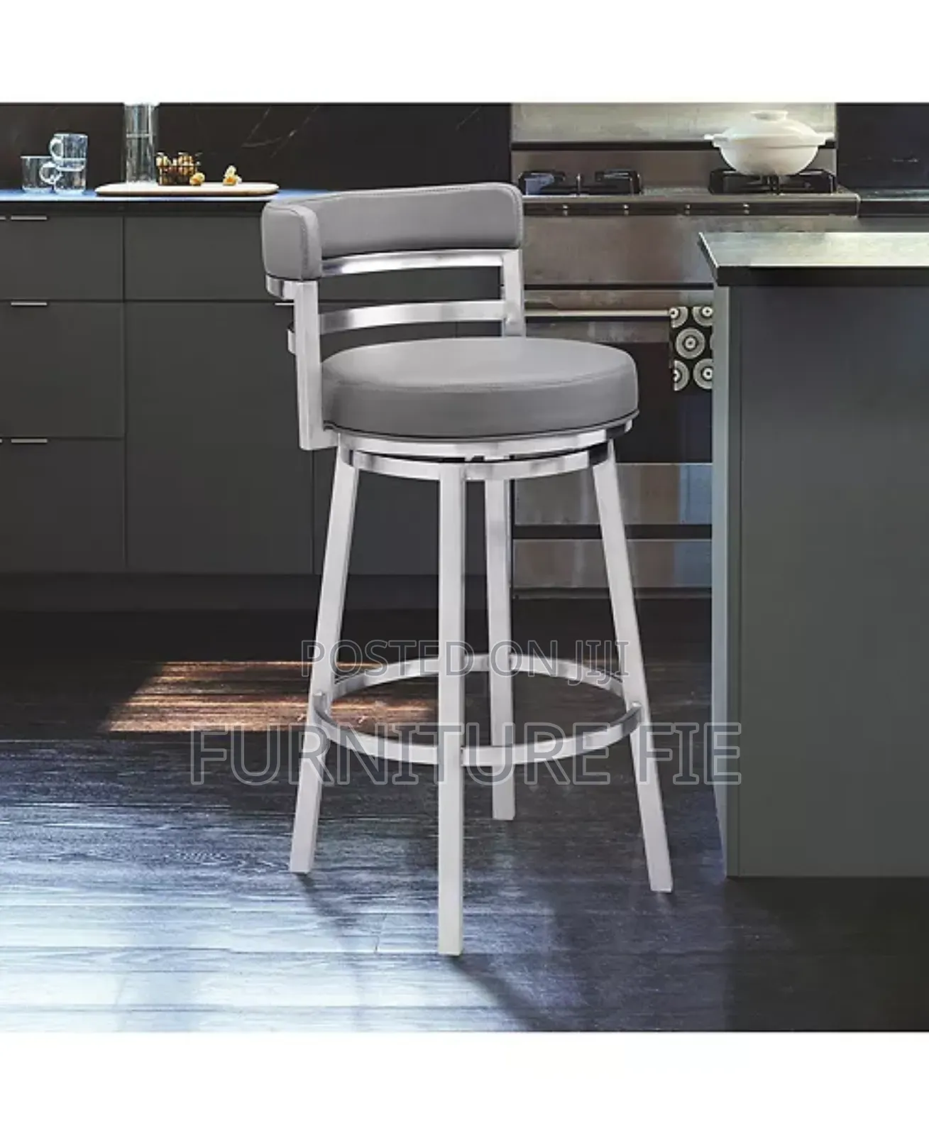 Madrid 26" Counter Height Swivel Stool From Macys Usa