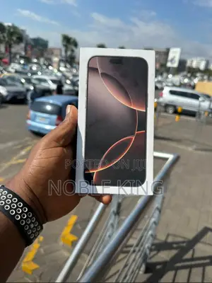 New Apple iPhone 16 Pro Max 256 GB Black