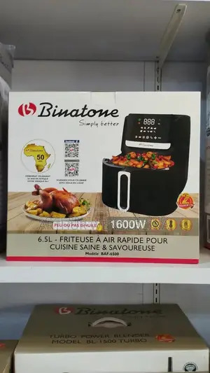 Quality Digital Binatone 6.5 Litres Air-Fryer Baf-6500