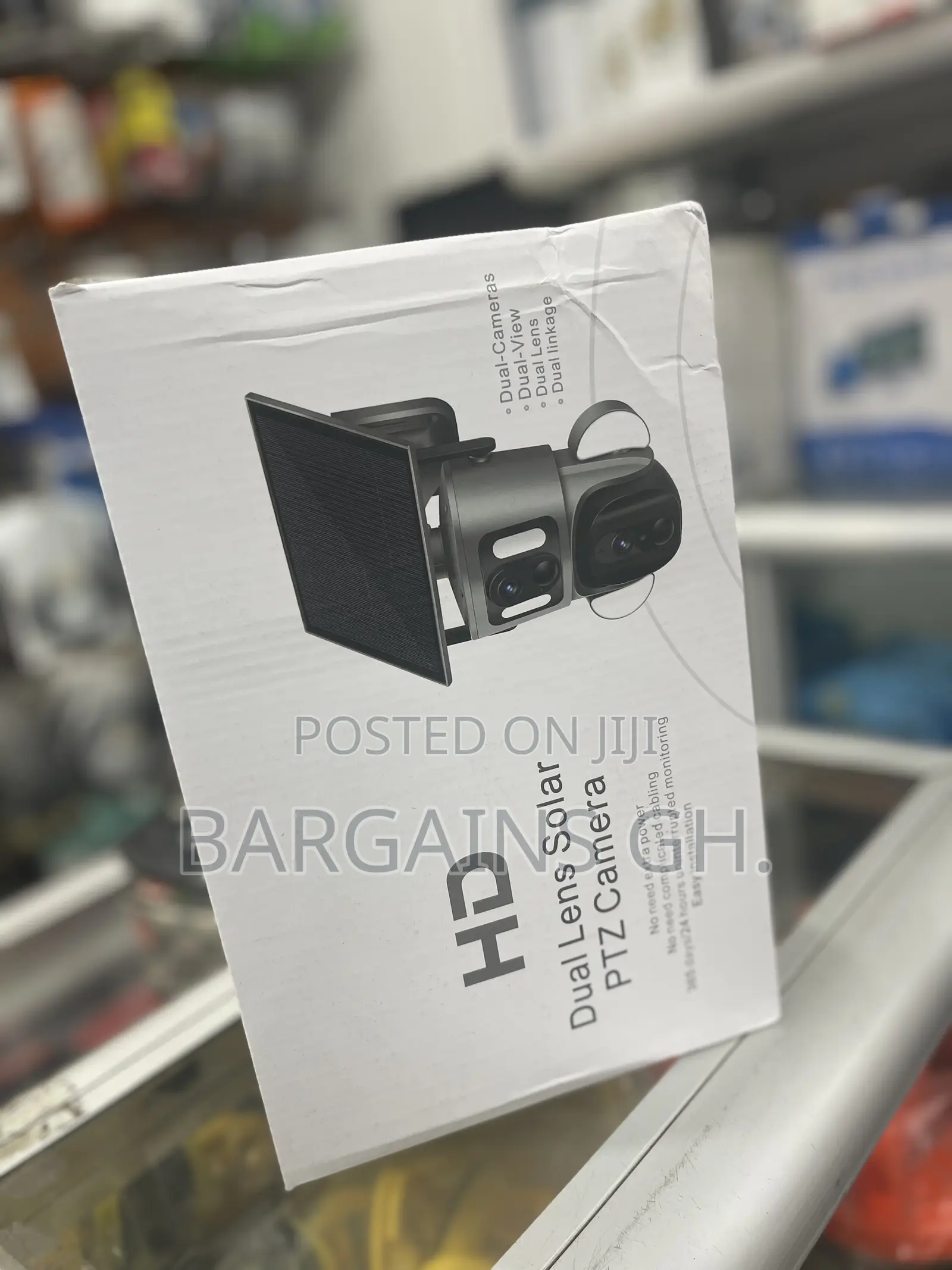 Hd Dual Lens Solar PTZ Camera