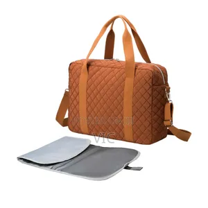 Maternity Diaper Bag With a Changing Mat