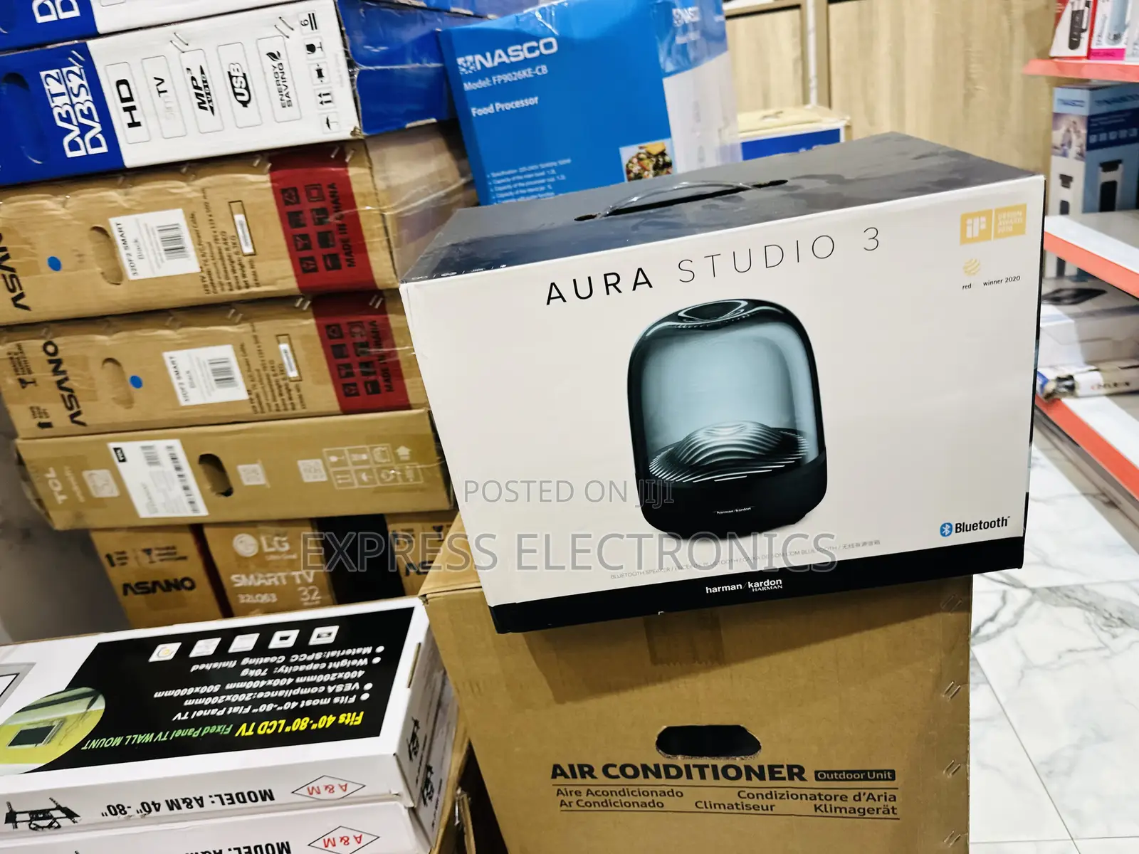 Visually Stunning Sound Aura Studio 3 Bluetooth Speaker