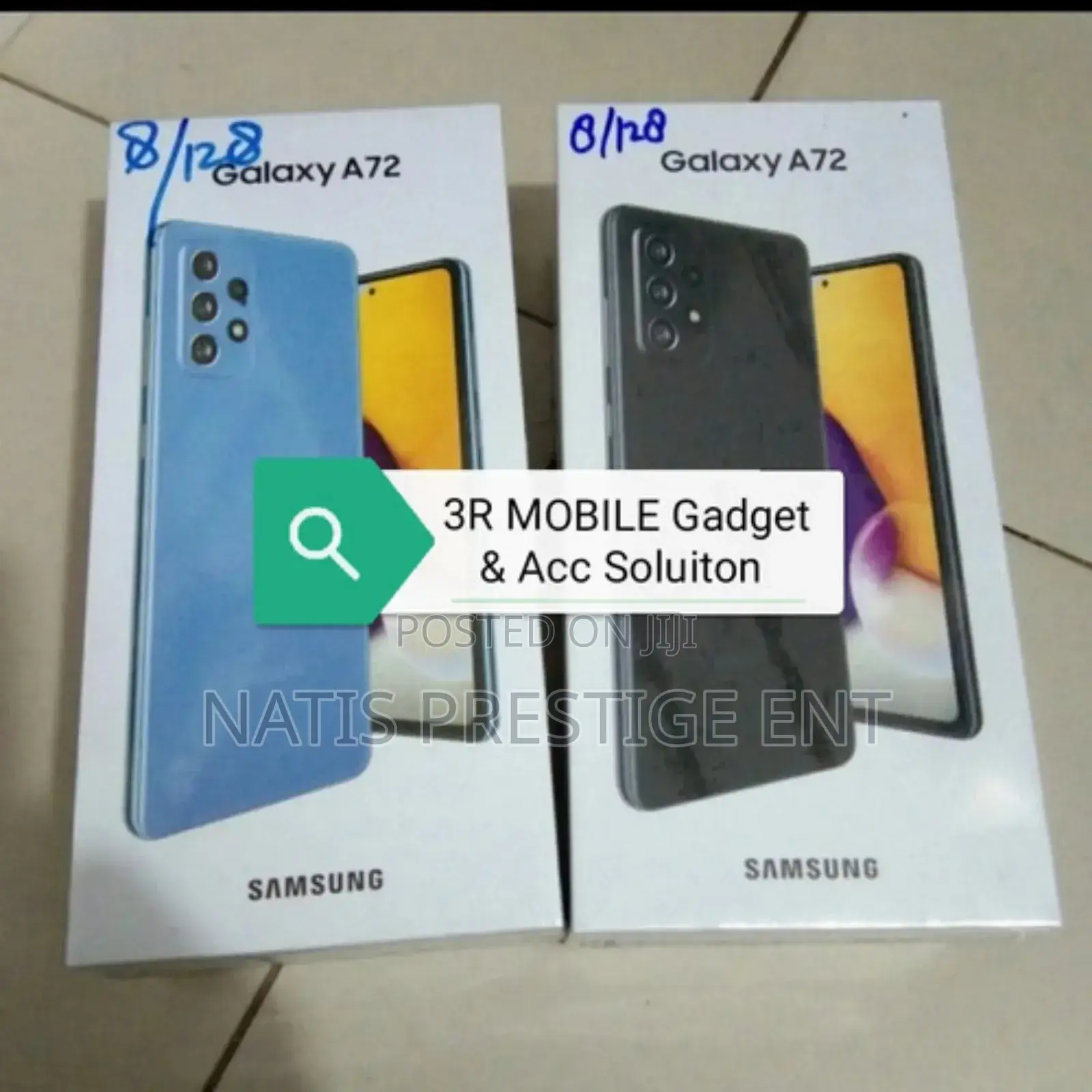 New Samsung Galaxy A72 5G 128 GB Black