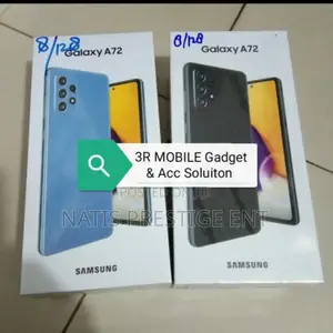 New Samsung Galaxy A72 5G 128 GB Black