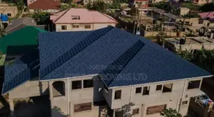 New Zealand Blue Shingles Roofing Tiles Installation.