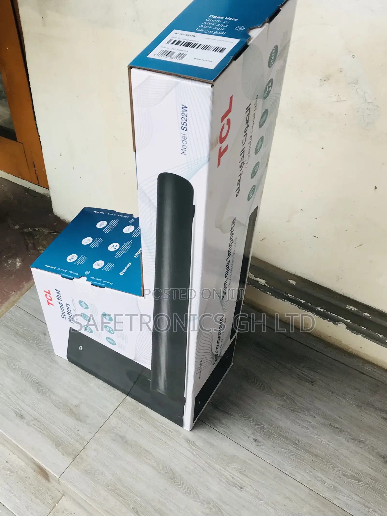  at  Order Original: S522W Bluetooth: TCL Black; Soundbar 