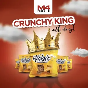Webie Baked Crunchy Biscuits Vanilla/Chocolate