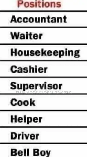 Dubai Workers Needed for Immediate Employment