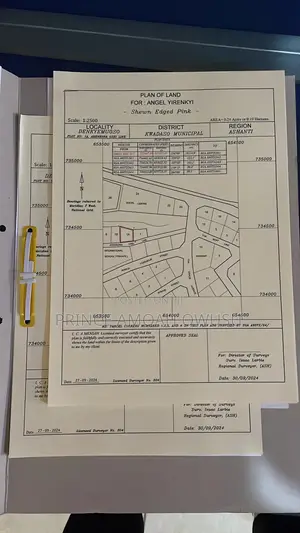 Site Plan And Cadastral Plan