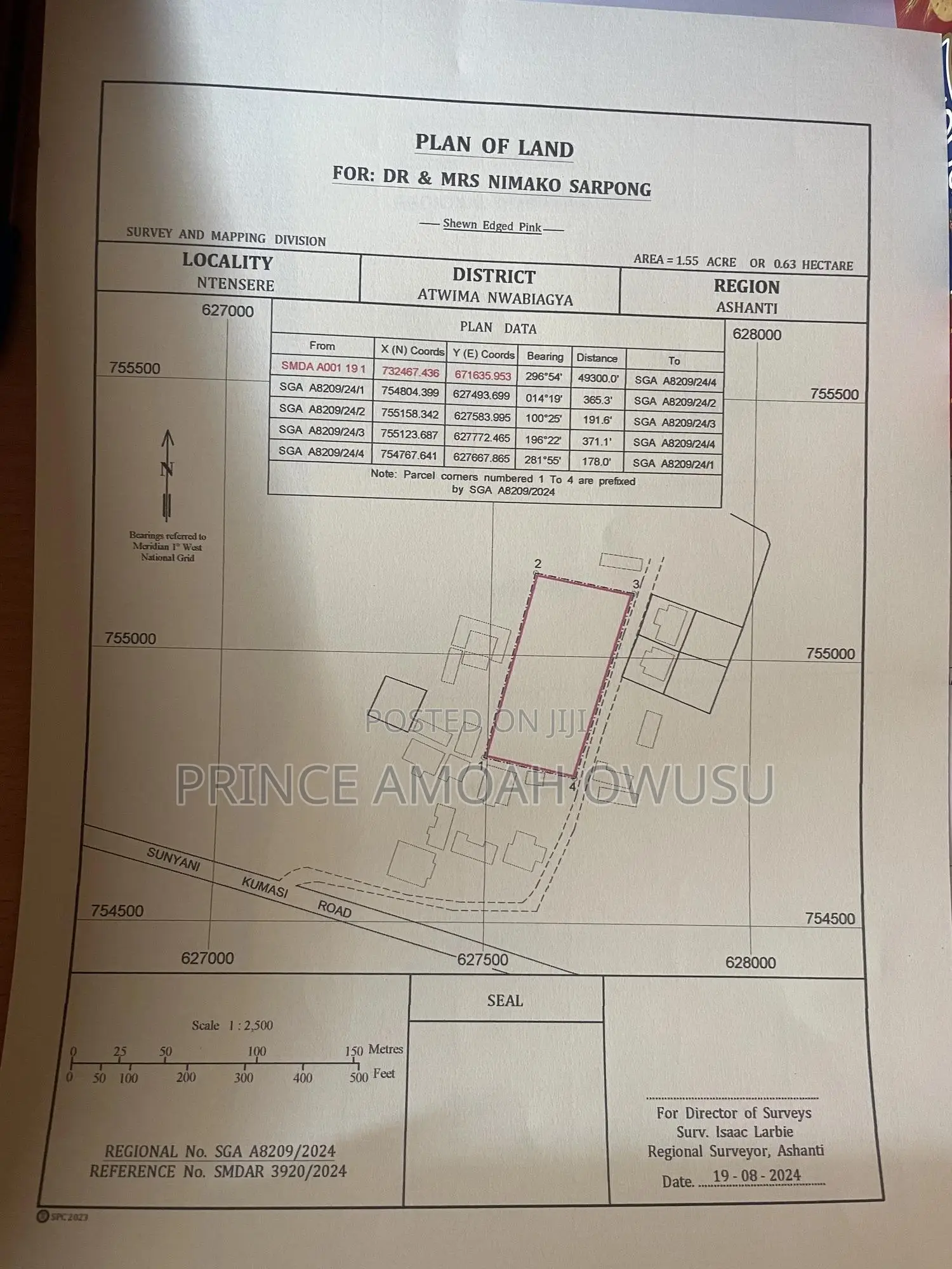 Site Plan And Cadastral Plan