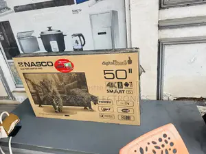 Better Sound Quality Nasco 50”Fhd Smart Satellite Television