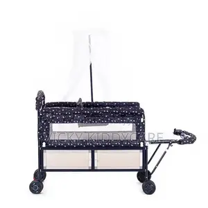 Baby Push Push Metal Cot