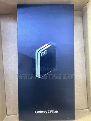 New Samsung Galaxy Z Flip6 256 GB Black