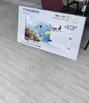 Fabulous Nasco 43 Inch Led Smart Electric Television. 