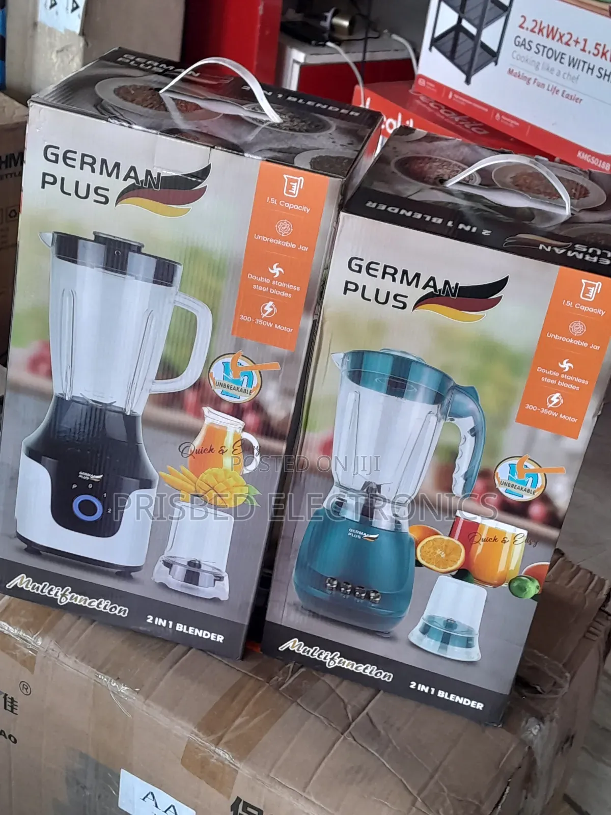 German PLUS 2N1 Durable Blender