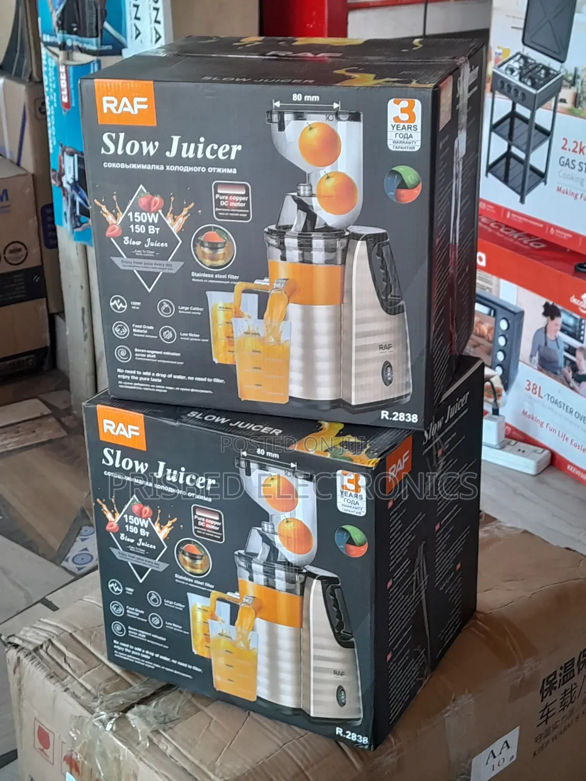 Raf Slow Durable Juicer 150W