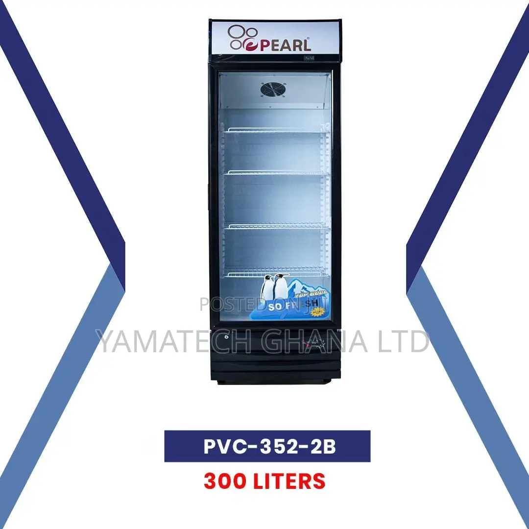 Pearl 300litres Display Refrigerator (Pvc-352-2b)