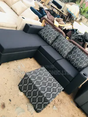 Neat L Shape Sofas Plus Table