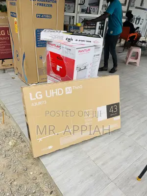 High Quality LG 43” Uhd Smart Television(43UR73006LA)