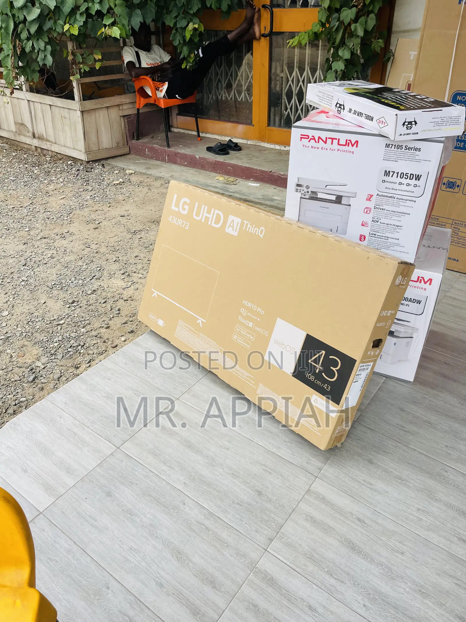 High Quality LG 43” Uhd Smart Television(43UR73006LA)