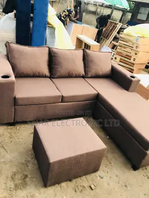 Order Brown L Shape Sofas Plus Table